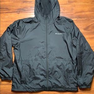 Men’s Columbia Black zip up Jacket black size L